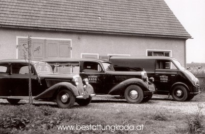 Mercedes 170V, Leichenwagen Mercedes 230 und DKW 3=6.