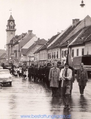 Trauerzug Matthias Kada II.