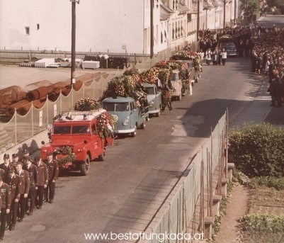 Trauerzug Karl Altenburger.